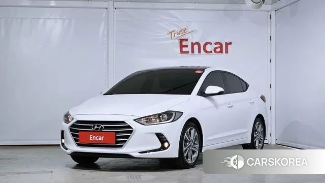 Hyundai Avante AD 2018 Белый из Кореи