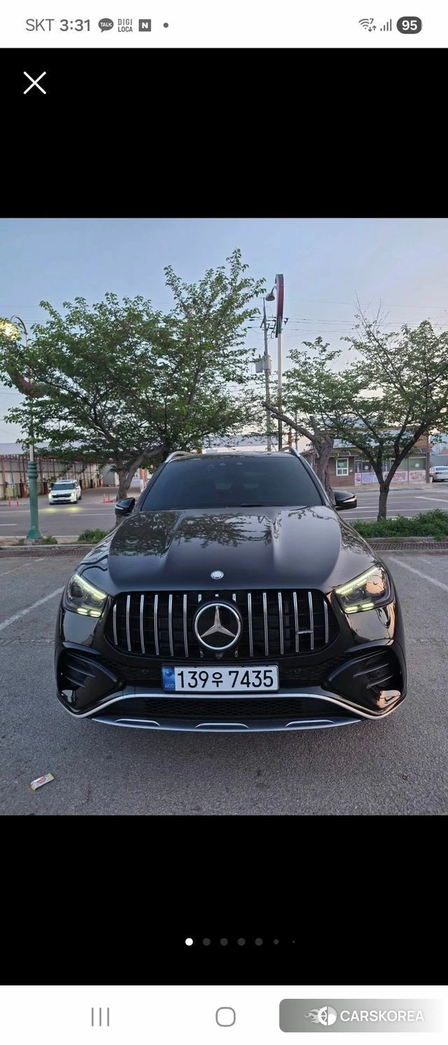 Mercedes-Benz GLE-Class W167 2025 Черный из Кореи