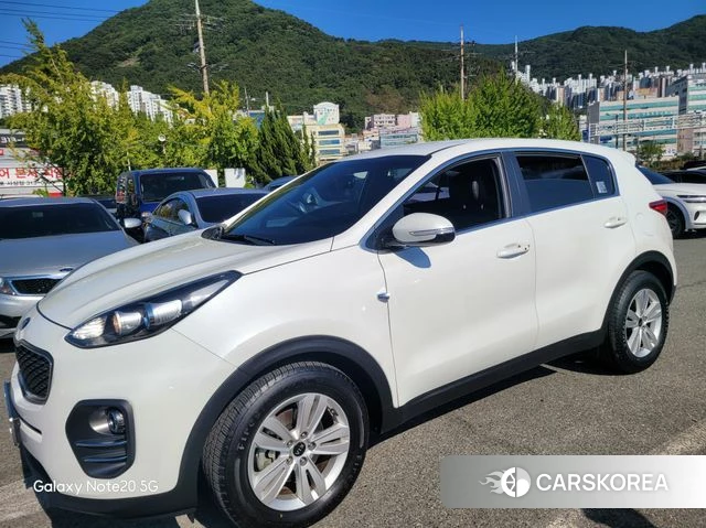 Kia Sportage 4th Generation 2018 Белый из Кореи