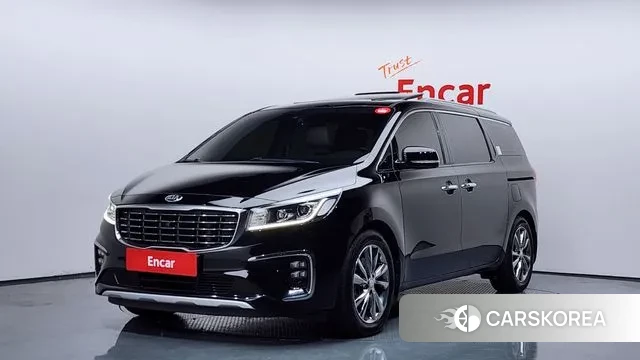 Kia The New Carnival 2018 Черный из Кореи