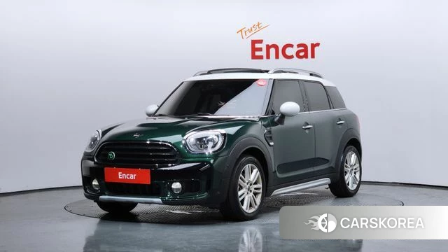 Mini Cooper Countryman 2018 Темно-зеленый из Кореи