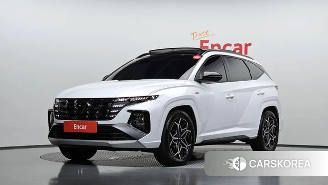 Hyundai Tucson Hybrid (NX4) 2022 Белый из Кореи