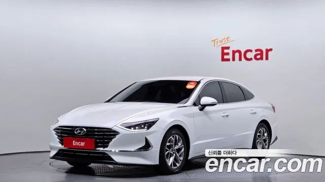 Hyundai Sonata (DN8) 2021 Белый из Кореи