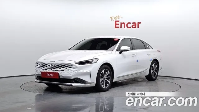 Kia K8 Hybrid 2023 Белый из Кореи