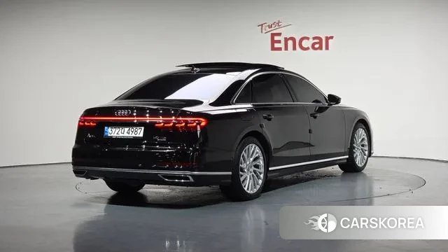 Audi A8 (D5) 2021 Черный из Кореи