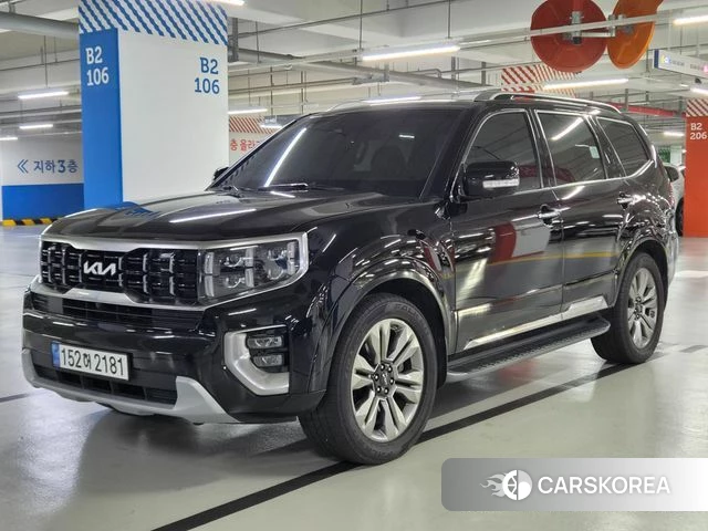 Kia Mohave Master 2023 Черный из Кореи