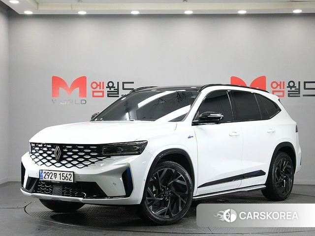 Renault Korea (Samsung) Grand Coleos 2025 Серебристо-серый из Кореи