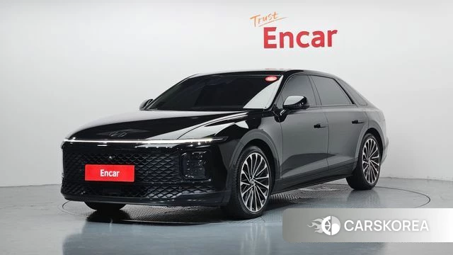 Hyundai Grandeur Hybrid (GN7) 2024 Черный из Кореи