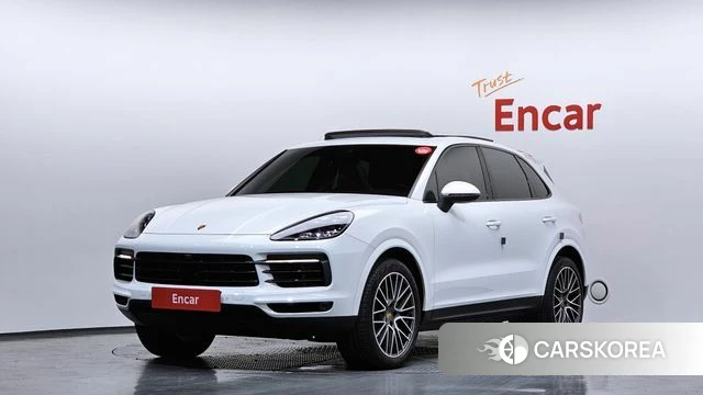 Porsche Cayenne (PO536) 2020 Белый из Кореи