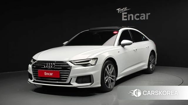 Audi A6 (C8) 2023 Белый из Кореи