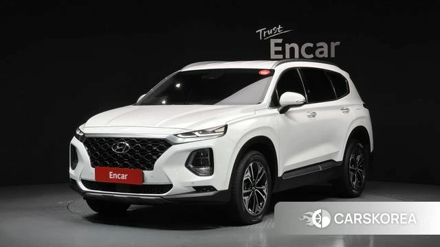 Hyundai Santa Fe TM 2019 Белый из Кореи