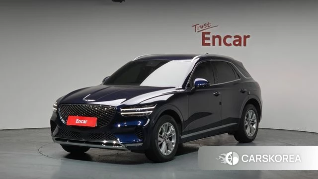 Genesis GV70 2021 Синий из Кореи