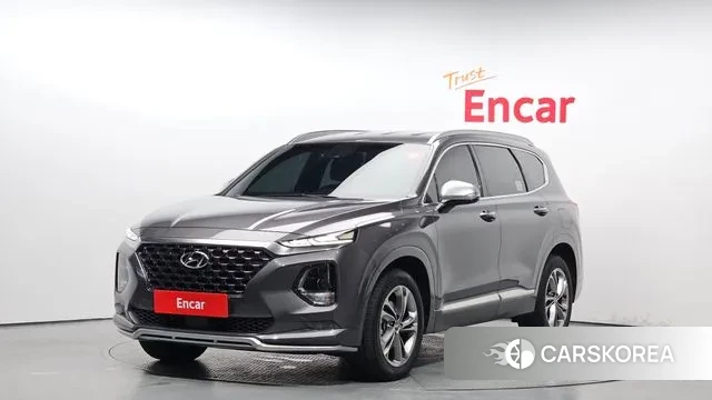 Hyundai Santa Fe TM 2018 Серый из Кореи