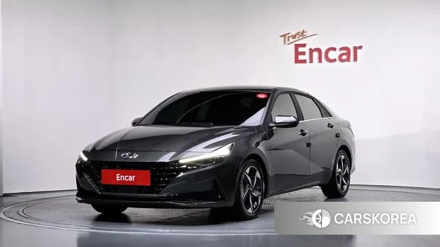 Hyundai Avante (CN7) 2023 Серый из Кореи