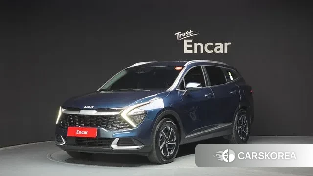 Kia Sportage 5th Generation Hybrid 2021 Синий из Кореи