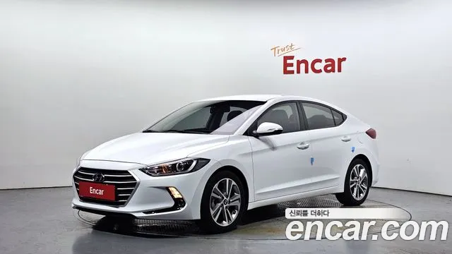 Hyundai Avante AD 2018 Белый из Кореи