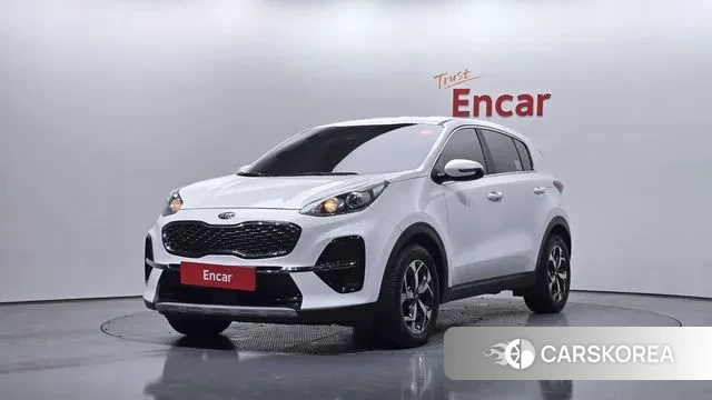 Kia Sportage The Bold 2021 Белый из Кореи