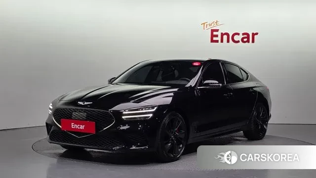 Genesis The New G70 2022 Черный из Кореи