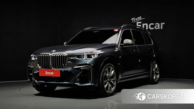 BMW X7 (G07) 2021 Серый из Кореи