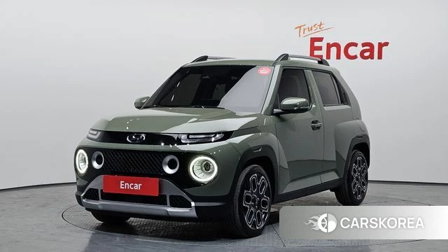 Hyundai Casper 2022 Темно-зеленый из Кореи