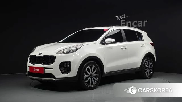 Kia Sportage 4th Generation 2018 Белый из Кореи