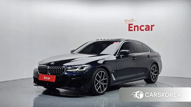 BMW 5 Series (G30) 2022 Черный из Кореи