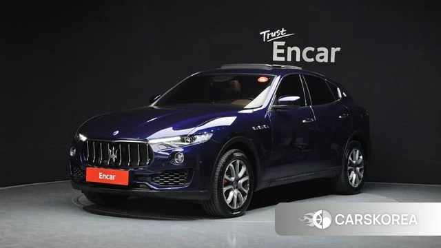 Maserati Levante 2018 Синий из Кореи