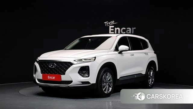 Hyundai Santa Fe TM 2019 Белый из Кореи