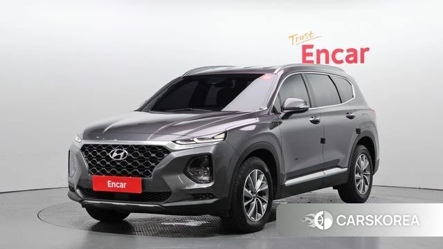Hyundai Santa Fe TM 2019 Серый из Кореи