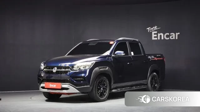 Ssangyong Rexton Sports 2020 Синий из Кореи