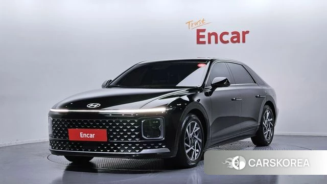 Hyundai Grandeur (GN7) 2023 Черный из Кореи