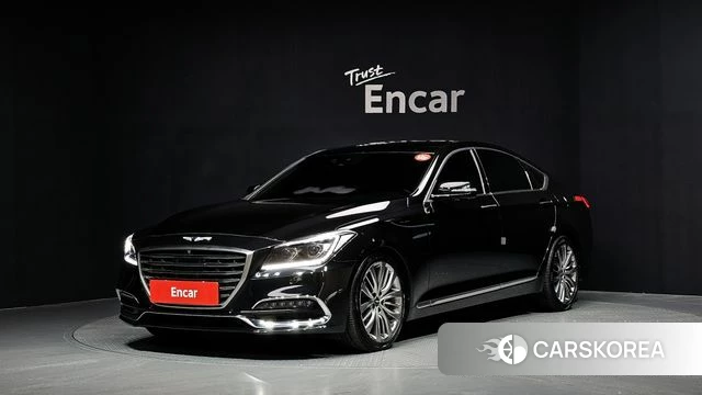 Genesis G80 2018 Черный из Кореи