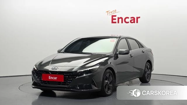 Hyundai Avante (CN7) 2021 Серый из Кореи