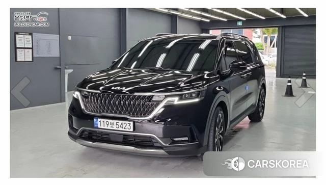 Kia Carnival 4th generation 2023 Черный из Кореи