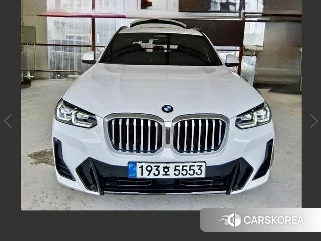 BMW X3 (G01) 2022 Белый из Кореи