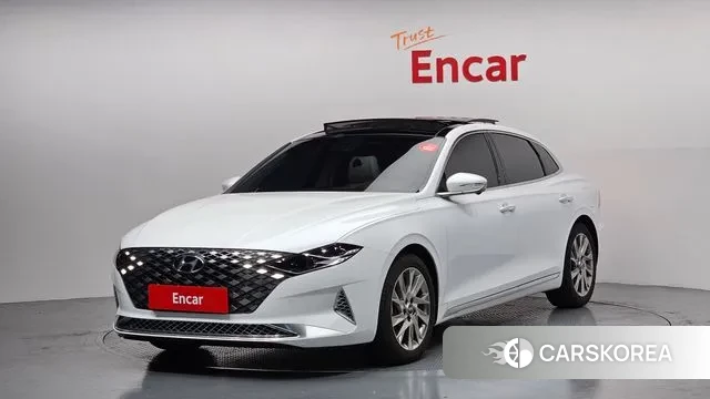 Hyundai The New Grandeur IG Hybrid 2020 Белый из Кореи
