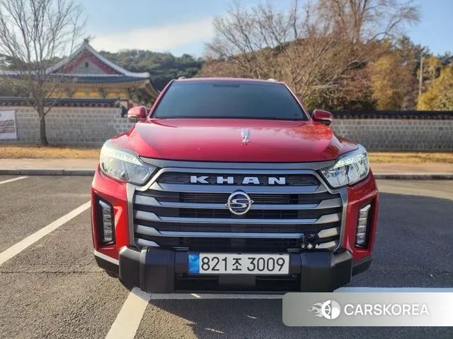 Ssangyong The New Rexton Sports Cannes 2022 Красный из Кореи