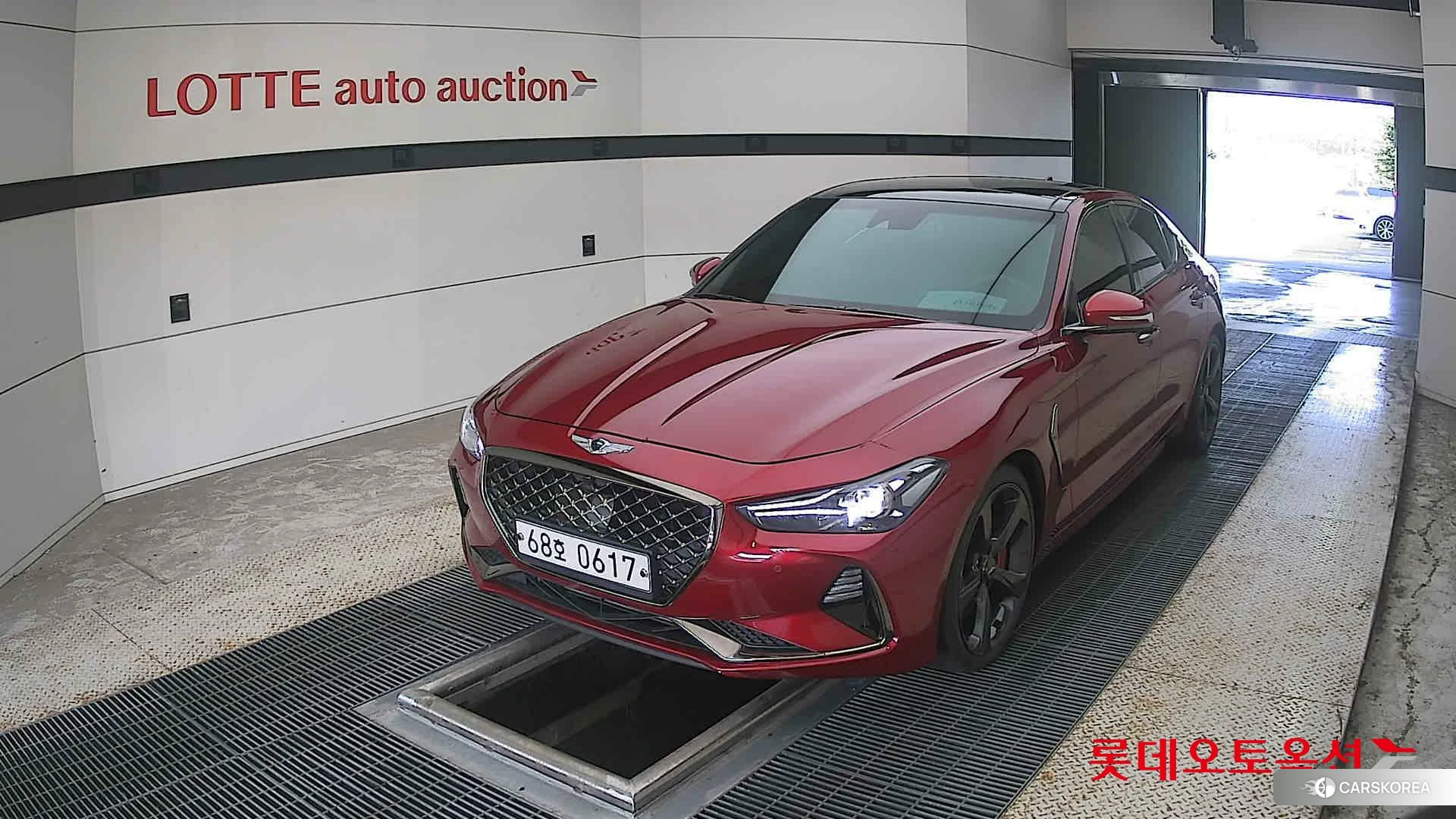 Hyundai G70 2019 Blazing Red из Кореи