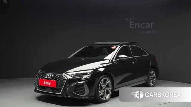 Audi A3 (8Y) 2023 Черный из Кореи