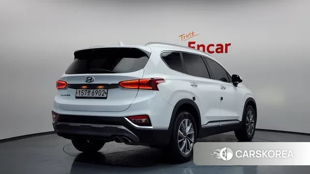 Hyundai Santa Fe TM 2020 Белый из Кореи