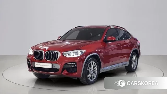 BMW X4 (G02) 2020 Красный из Кореи