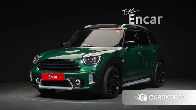 Mini Cooper Countryman 2024 Зеленый из Кореи