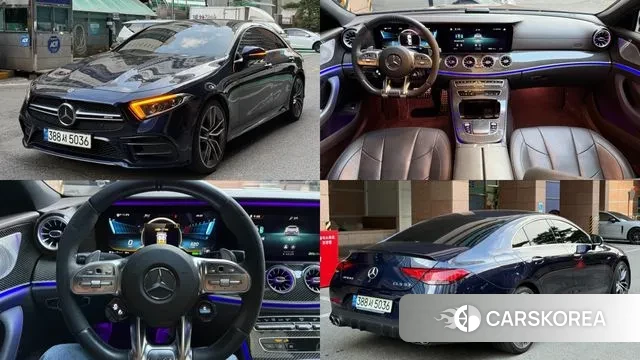 Mercedes-Benz CLS-Class C257 2021 Синий из Кореи