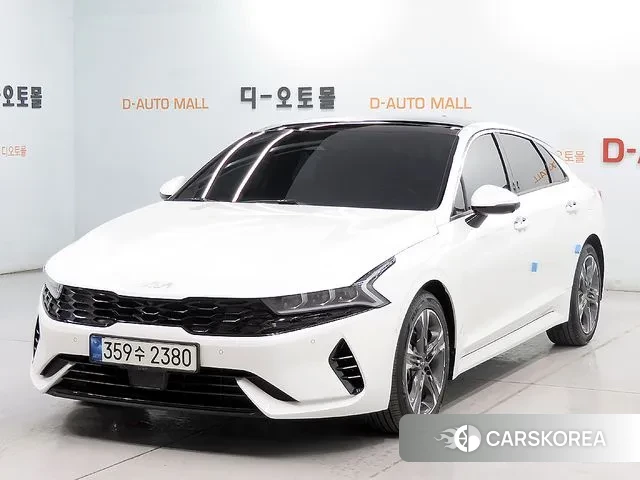 Kia K5 Hybrid 3rd Generation 2021 Белый из Кореи