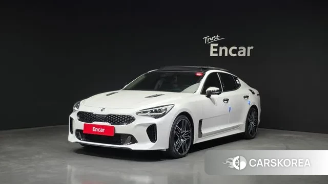 Kia Stinger Meister 2021 Белый из Кореи