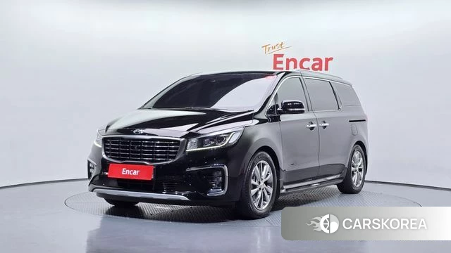 Kia The New Carnival 2018 Черный из Кореи
