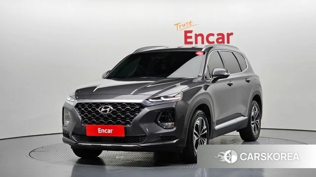 Hyundai Santa Fe TM 2019 Серый из Кореи