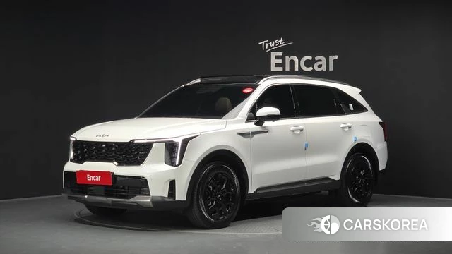 Kia The New Sorento 4th Generation 2024 Белый из Кореи