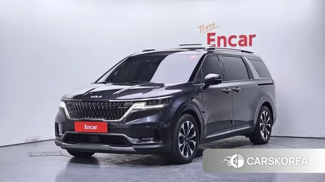 Kia Carnival 4th generation 2021 Серый из Кореи