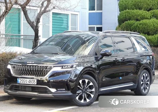 Kia Carnival 4th generation 2022 Черный из Кореи